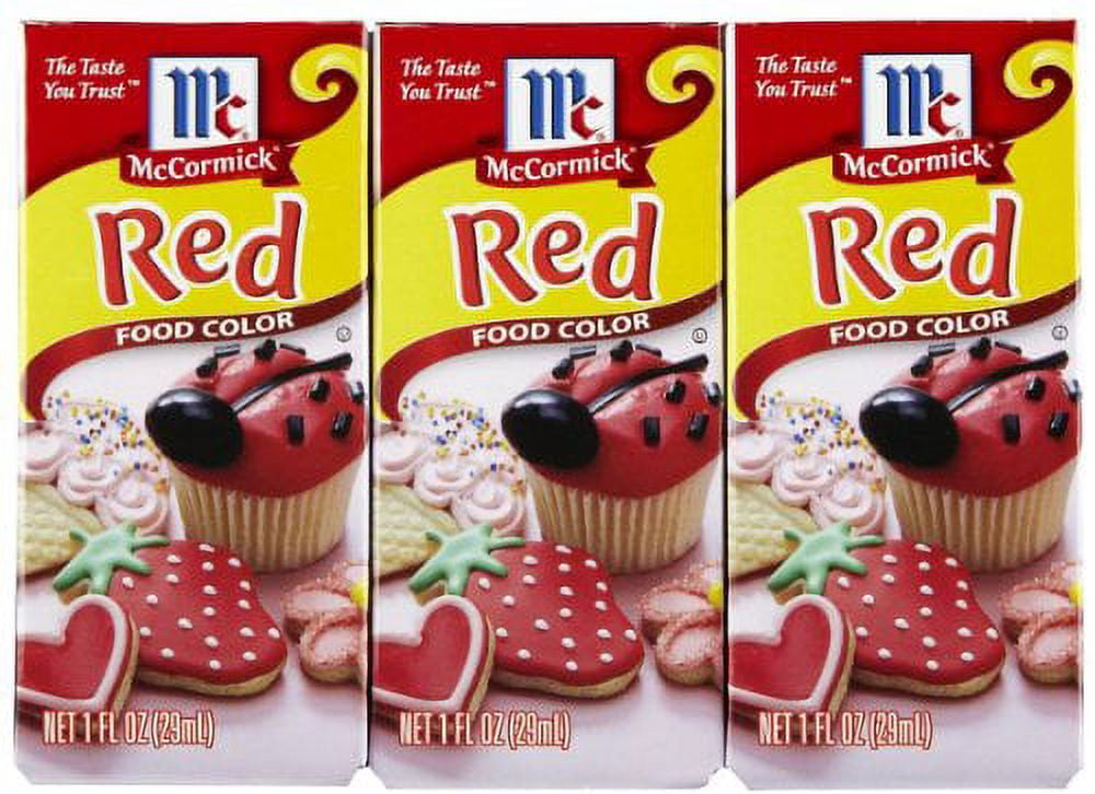 McCormick Red Food Color (Pack of 3)