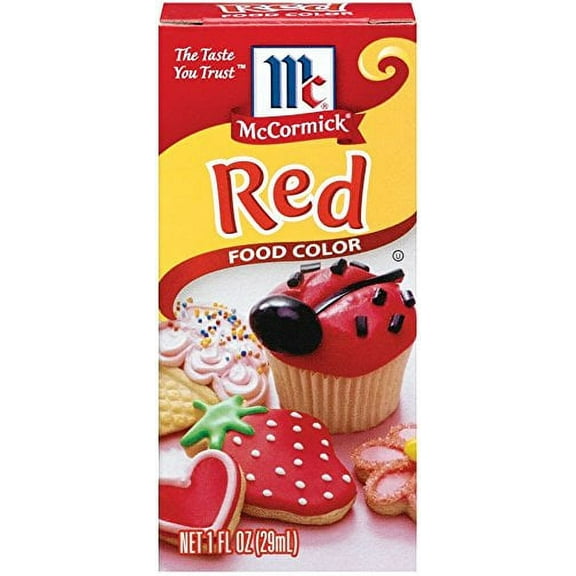 McCormick Red Food Color (Pack of 6)