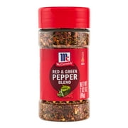 McCormick Red & Green Pepper Blend Seasoning, 2.82 oz Bottle