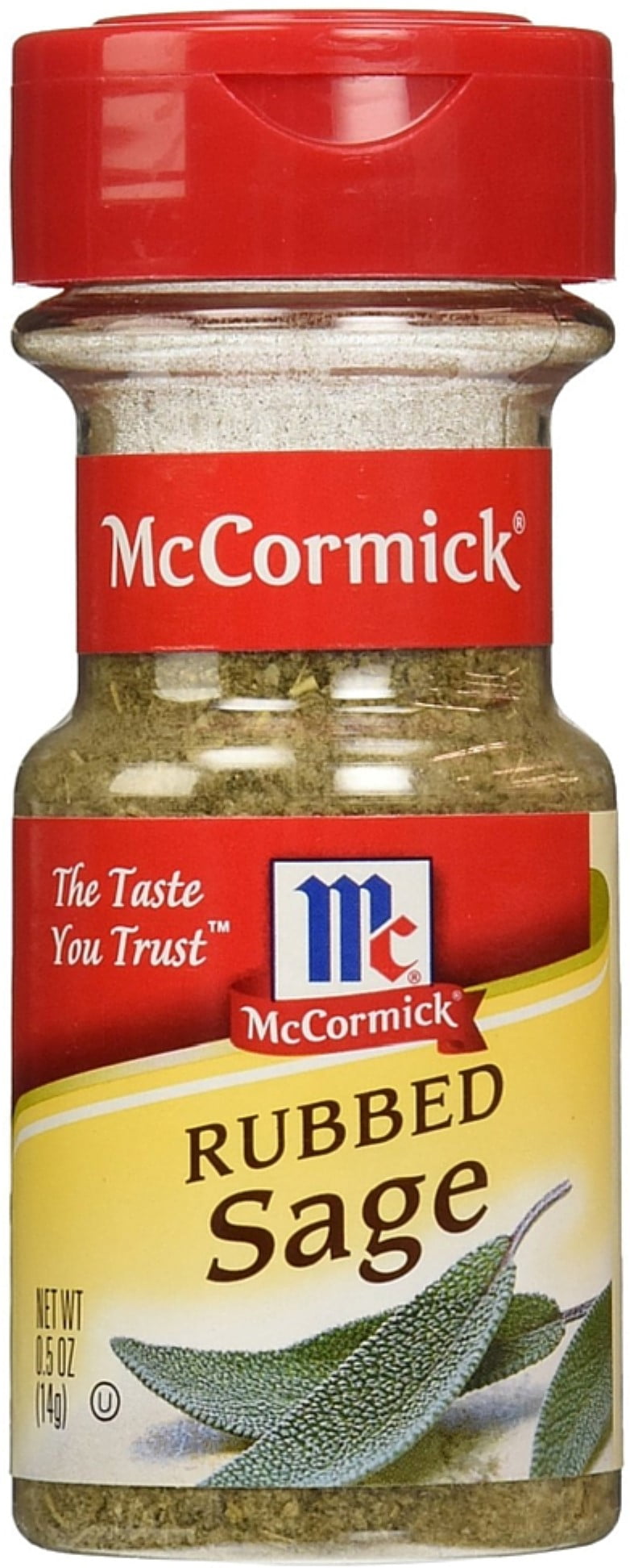 McCormick Rubbed Sage 0.50 oz (Pack of 3)
