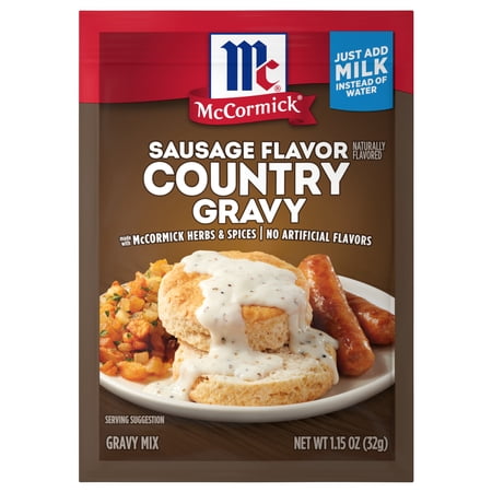 McCormick Sausage Flavor Country Gravy Mix, 2.64 oz