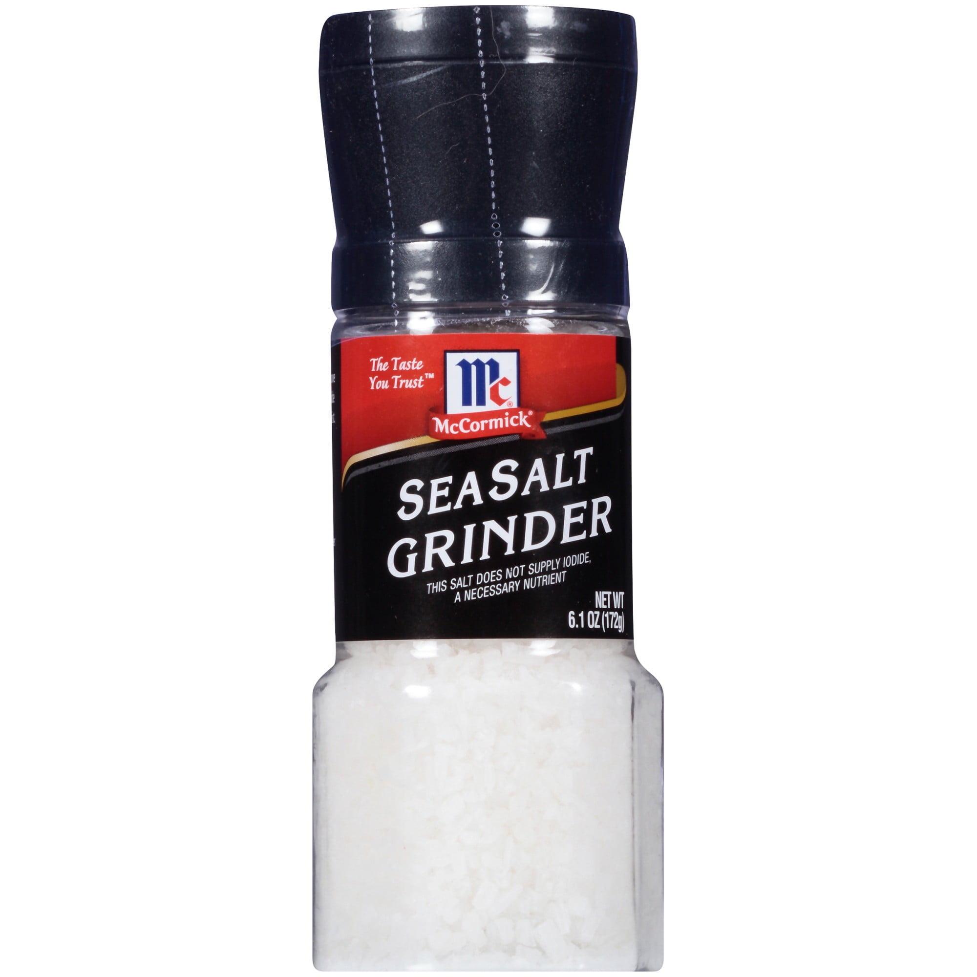 McCormick Sea Salt Grinder, 6.1 oz Salt