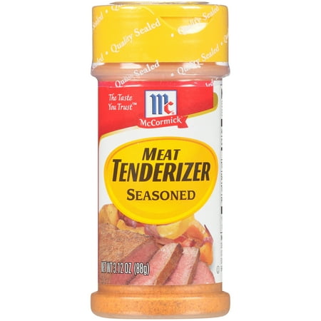 McCormick Seasoned Meat Tenderizer, 3.12 oz Bottle