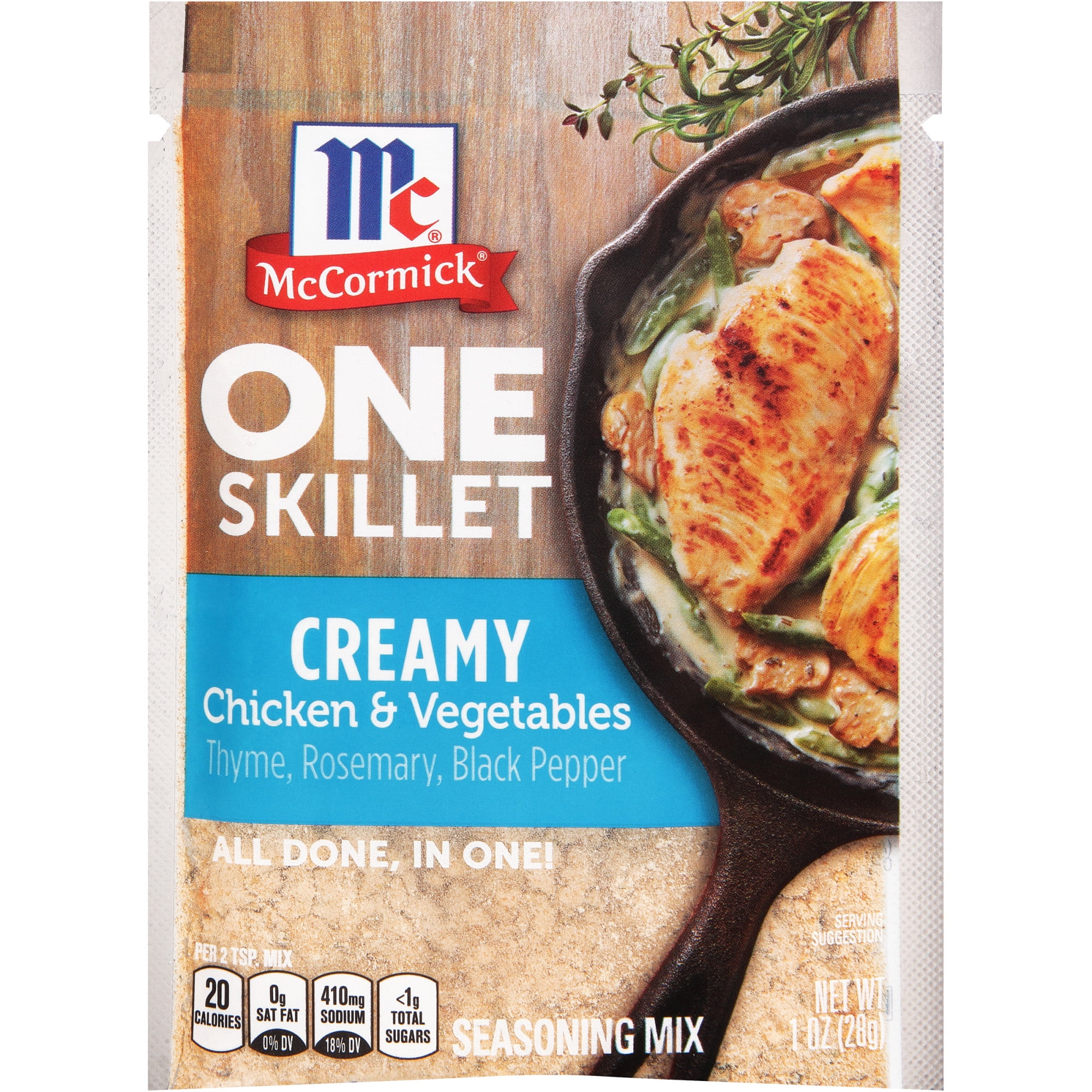 Mccormick One Sheet Pan Seasoning Mix, Farmer's Market Chicken & Vegetables - 1.25 oz