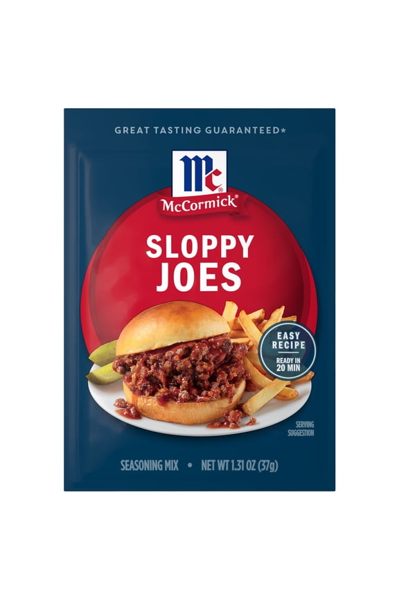 Sloppy Joes Seasoning Mix, 1.31 oz Packet