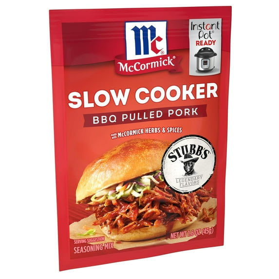 McCormick Slow Cooker BBQ Pulled Pork Seasoning Mix, 1.6 oz