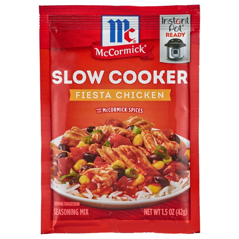 McCormick Savory Slow Cooker Fiesta Chicken Seasoning Mix, oz