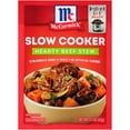McCormick Slow Cooker Hearty Beef Stew Seasoning Mix, 1.5 oz (Pack of