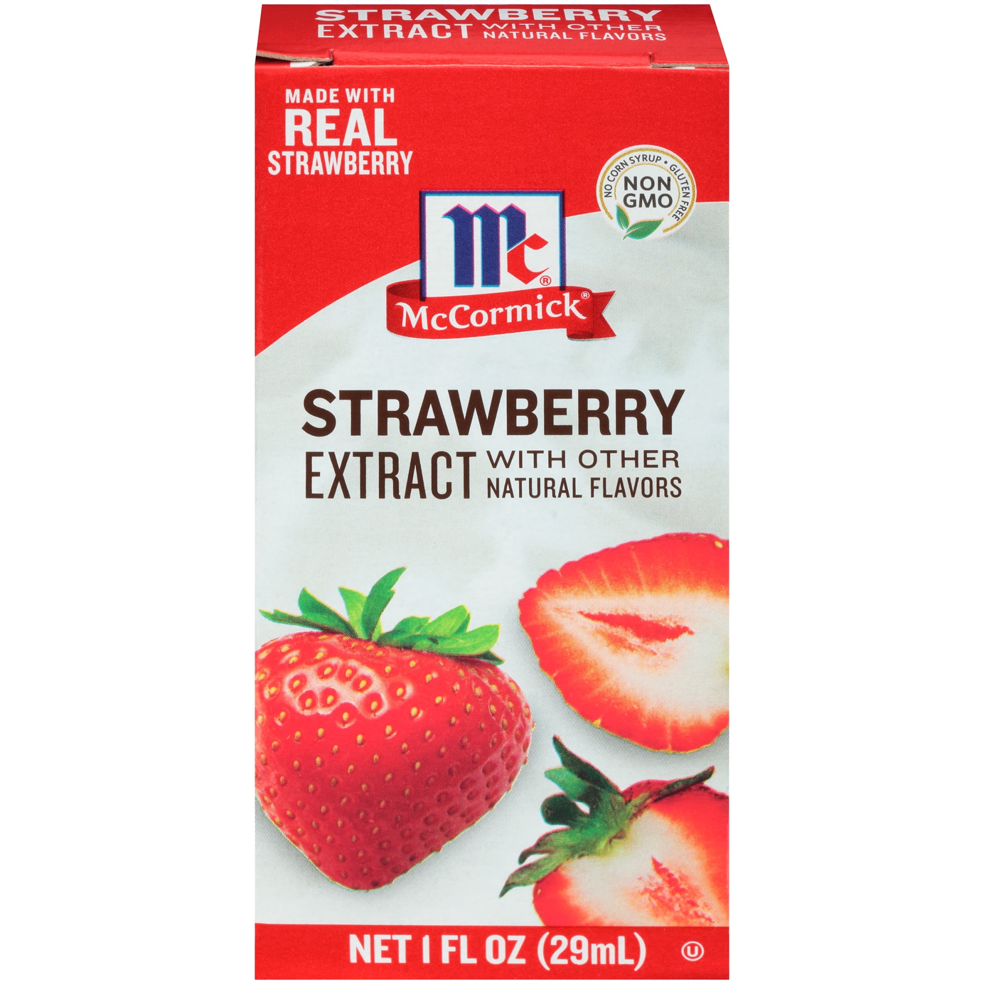 McCormick Strawberry Extract With Other Natural Flavors, 1 fl oz