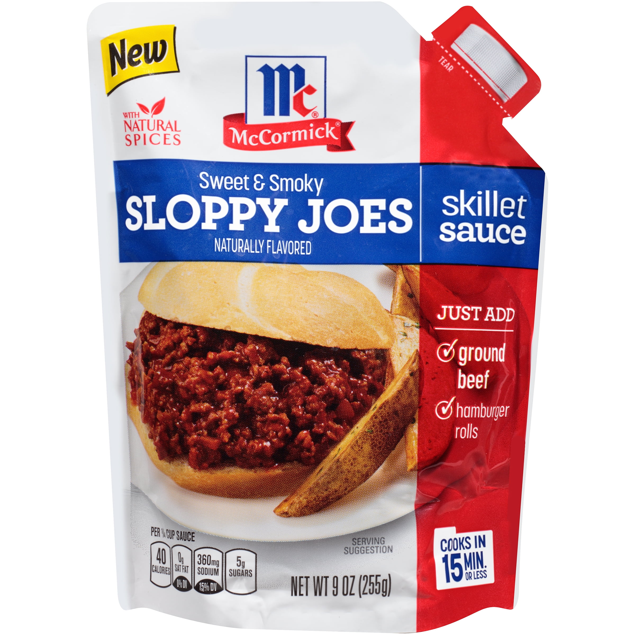 McCormick Sweet And Smoky Sloppy Joe, 9 OZ (Pack of 2)