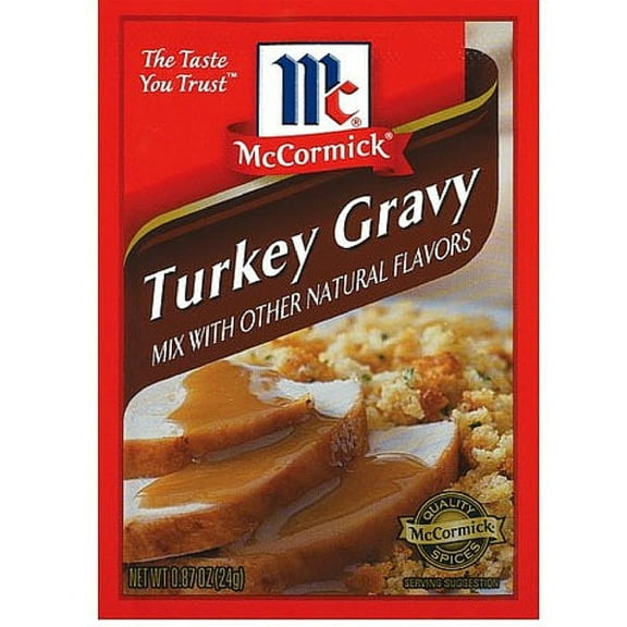 McCormick Turkey Gravy Mix 0.87 oz (Pack of 3)