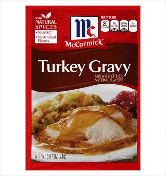 McCormick Turkey Gravy Mix, 0.87 oz