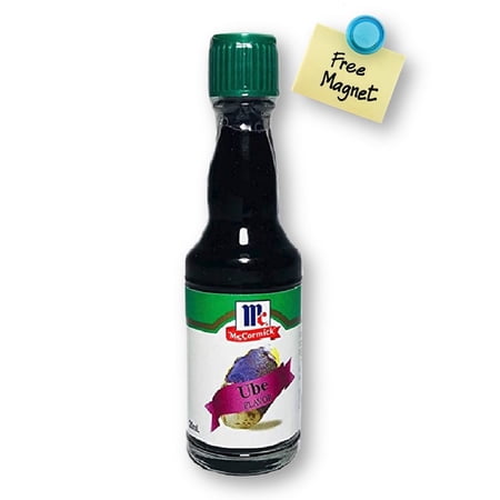 McCormick Ube Purple Yam Flavoring Extract 20 ml with 1 Colorful Round Mini Refrigerator Magnet price history and forecast - McCormick