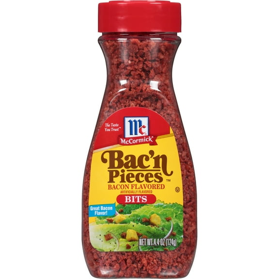 McCormick Gluten Free Imitation Bacon Bits, 4.4 oz Bottle