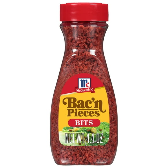 McCormick Vegan Gluten Free Imitation Bacon Bits, 4.4 oz Bottle