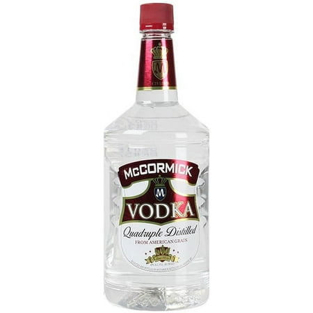 McCormick Vodka, 1.75 L PET Bottle, 40% ABV