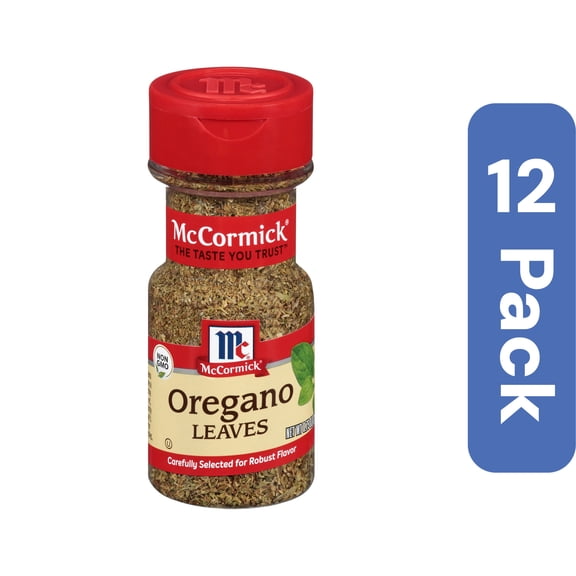 McCormick Whole Oregano Leaves 0.75 oz (Pack Of 12)