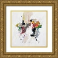 thumbnail image 1 of McCourt, Suzanne 15x15 Gold Ornate Wood Framed with Double Matting Museum Art Print Titled - Go For It, 1 of 4