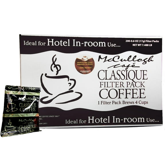 McCullagh Cafe Classique Premium Blend Coffee (200 ct.)