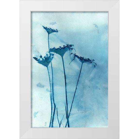McCurdy, Krista 11x14 White Modern Wood Framed Museum Art Print Titled - Blue Anne