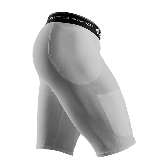 McDavid 2 Pocket Hex Girdle, Gray, Large