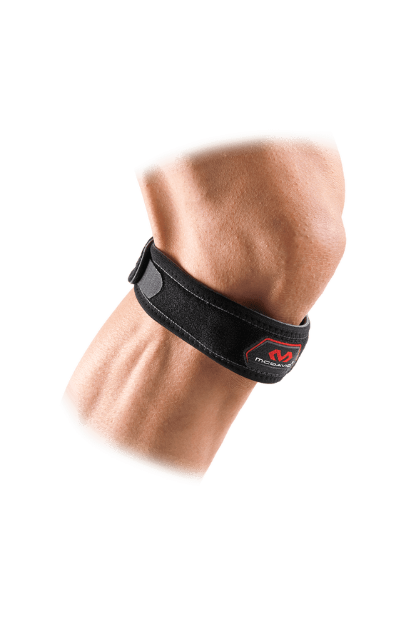 414 Jumpers Knee Support Strap, Adult M, BLACK