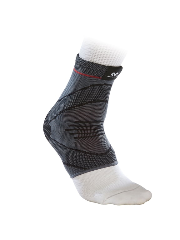 Ankle Compression Knit Sleeve W/ Gel Butresses, Large/Extra-Large