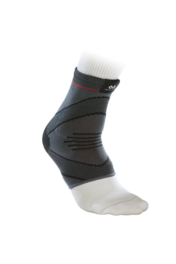 Ankle Compression Knit Sleeve W/ Gel Butresses, Large/Extra-Large