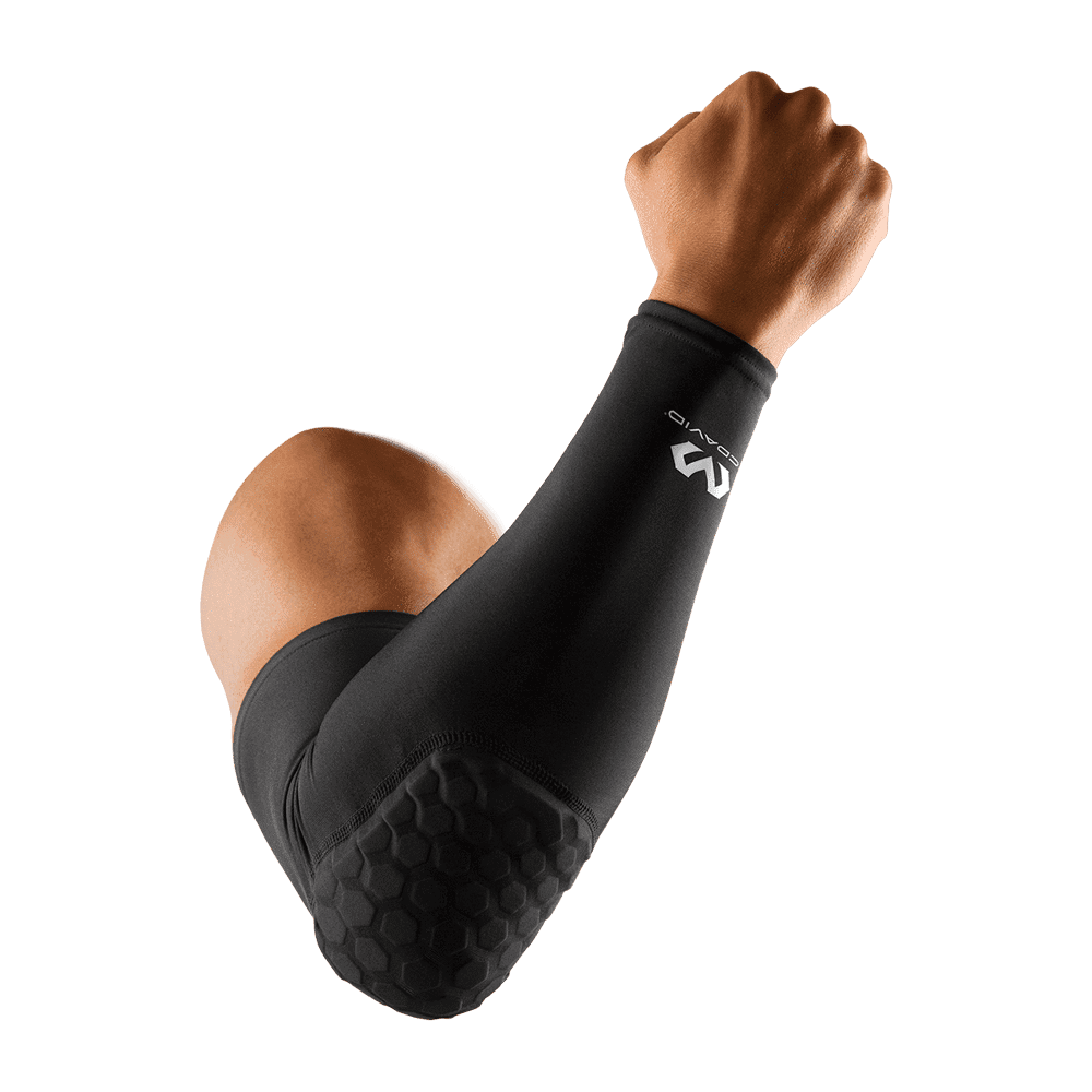 McDavid Arm HEX Tech Padded Protective Compression Sleeve Black