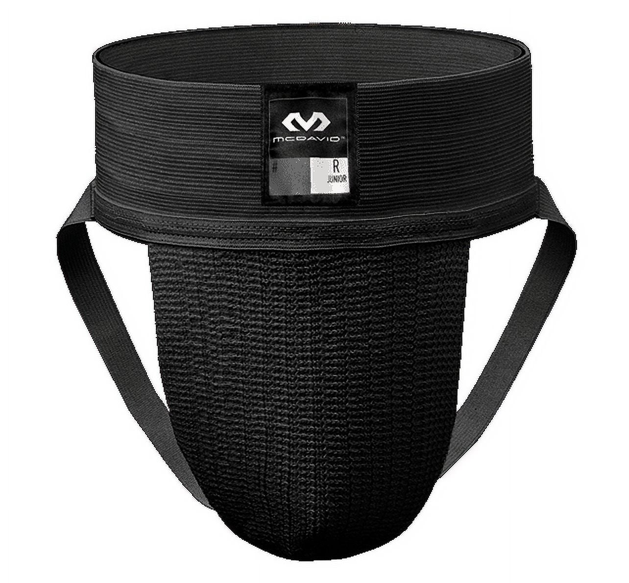 McDavid Athletic Supporter Adult Jock Strap, Adult S, Black