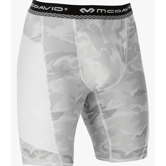 McDavid Boys HEX Thin Padded Baseball Sliding Shorts Youth Small Camo