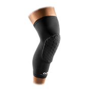McDavid Hex Knee Pads Compression Leg Sleeve for Basketball, Volleyball, Weightlifting, and More - Pair of Sleeves