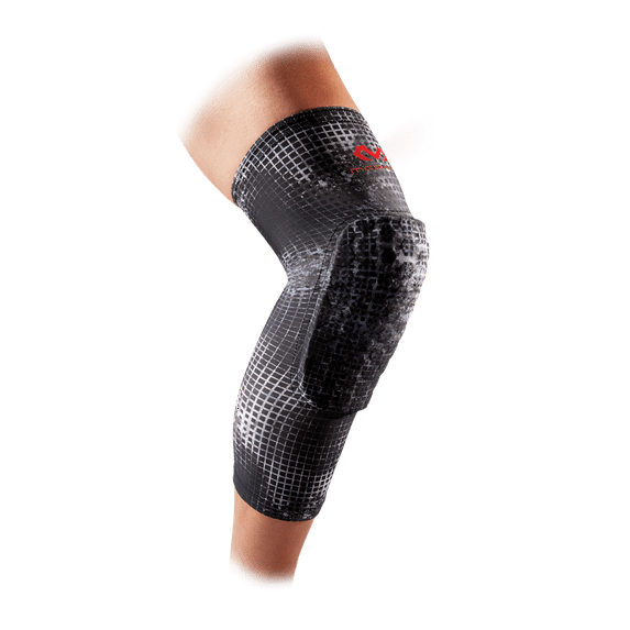 McDavid Hex Knee Pads Compression Leg Sleeve for Basketball, Volleyball, Weightlifting, and More - Pair of Sleeves