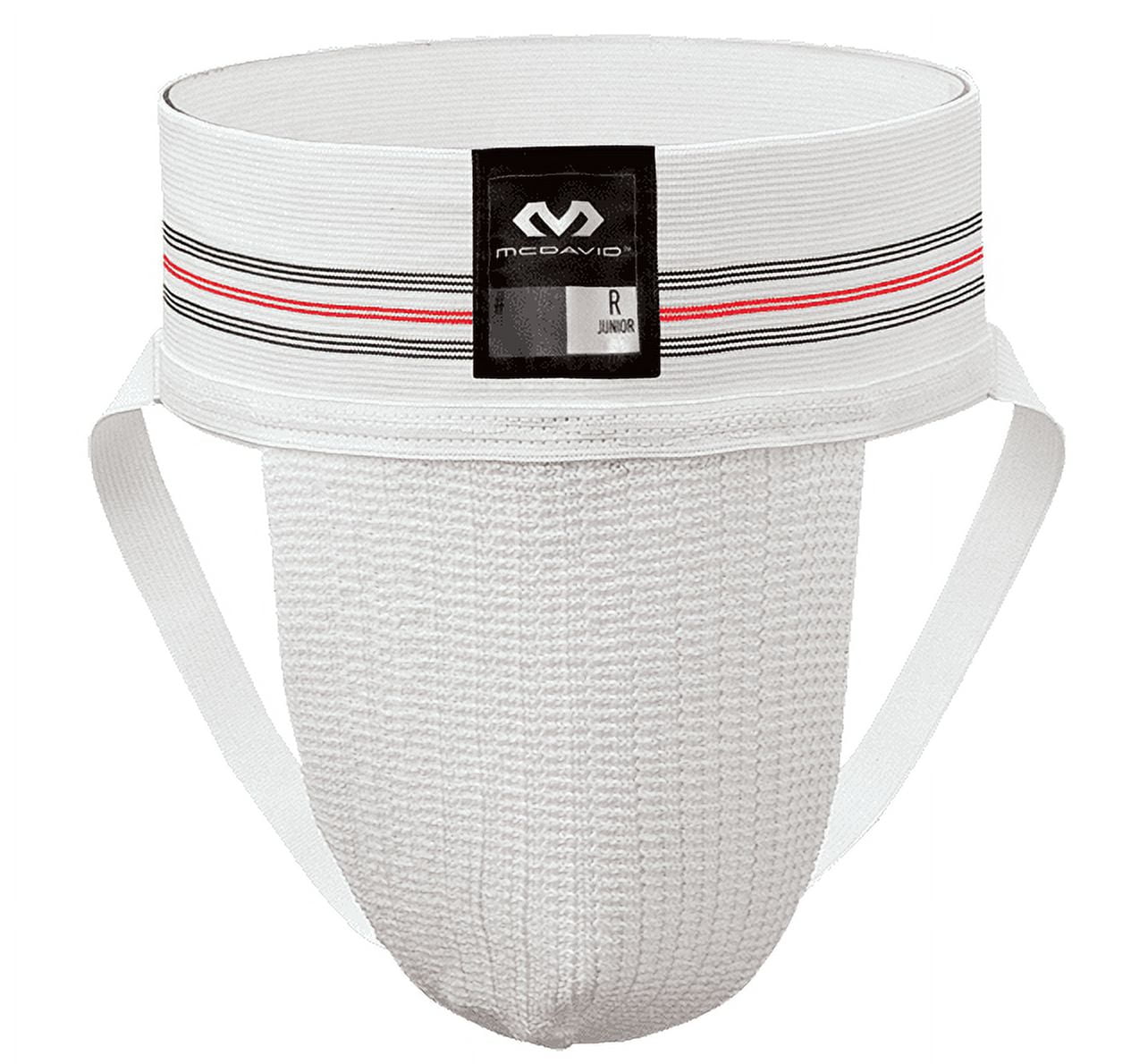 McDavid Jock Strap Athletic Supporter, 2-Pack, Adult Large, White