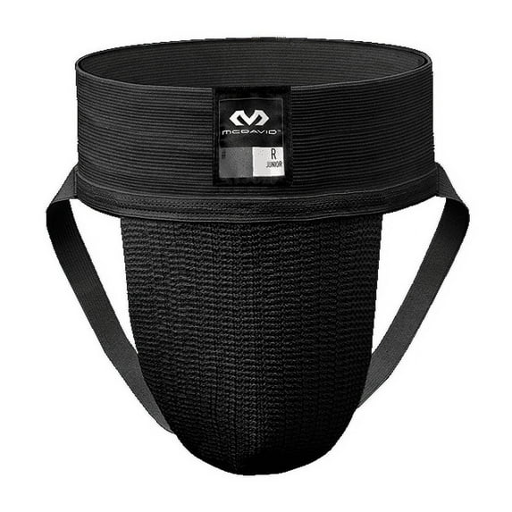 McDavid Jock Strap Athletic Supporter, 2-Pack, Adult XXL, Black