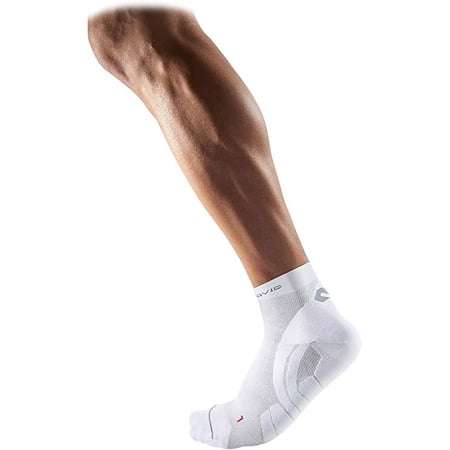 McDavid Low-Cut Team Socks, White, Size 4