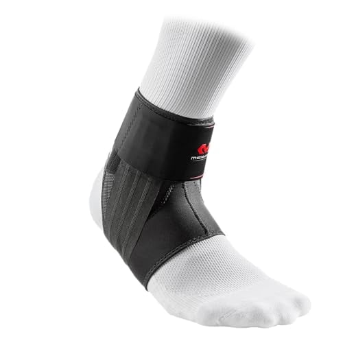 McDavid Ankle Brace, Low Profile Lace-Free Phantom Ankle Braces for Men Basketball and more. Lightweight Design, Advanced Strapping \u0026 Flex-Support