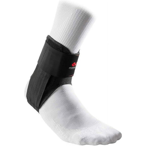 McDavid Stealth Lace-Free Ankle Brace, Lightweight Support and Stability with Flex-Support Stays for Cleats, Men and Women