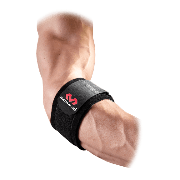 McDavid MD486 Elbow Strap/Adjustable, OSFA , BLACK