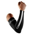 thumbnail image 1 of McDavid MD6566RF Reflective Compression Arm Sleeves/Pair, Adult M, BLACK, 1 of 1