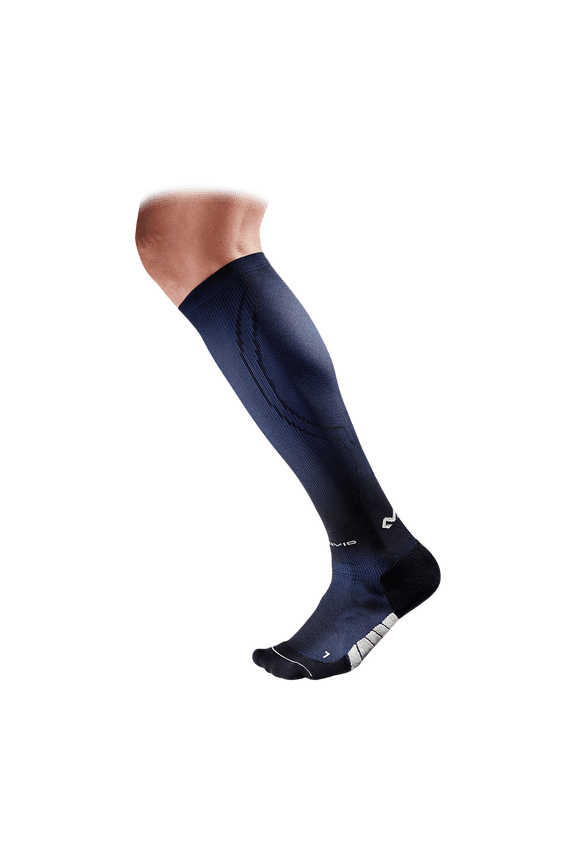 MD8832 10K Runner Socks/Pair, Adult S, Black/Blue