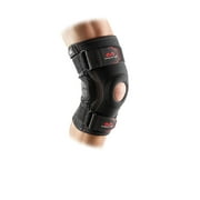 McDavid PSII Bi-Lateral Geared Polycentric Hinged Knee Brace Support, Improves Medial and Lateral Stability, Reduces Injury and Assists in Recovery, Black, Small