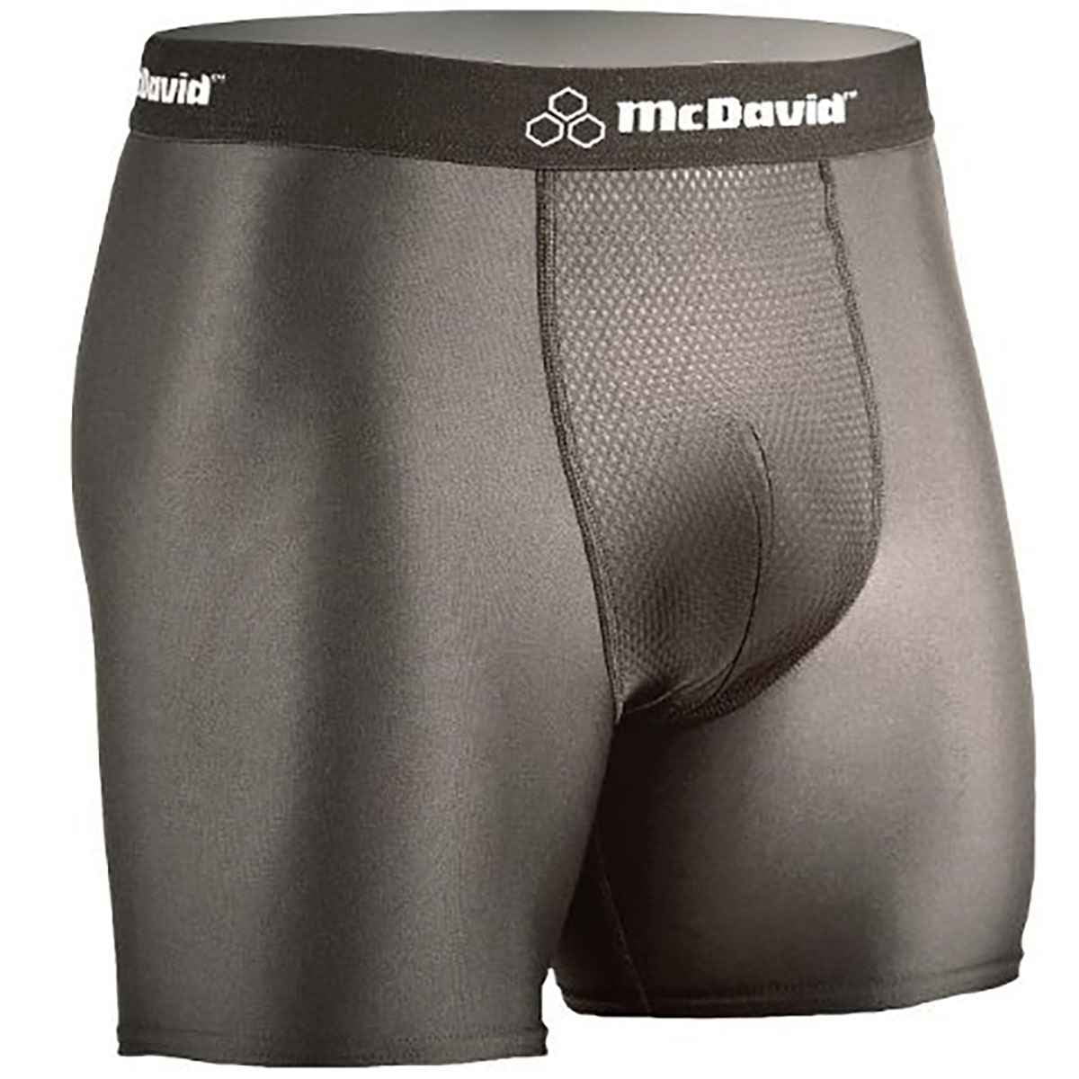 McDavid 9255 Boxer Performance avec Flexcup, Marron-Adolescent, X-Large Homme