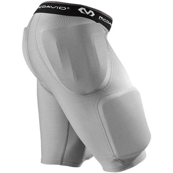 McDavid Rival Integrated Football Girdle with Hard Shell Thigh Guards