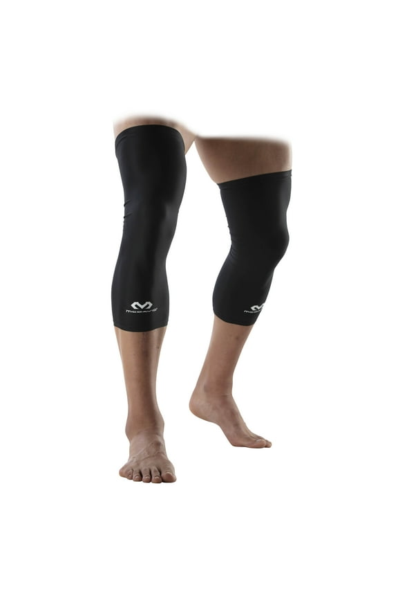 Sport Compression Knee Sleeves, Pair, Black, Adult Large/Extra-Large