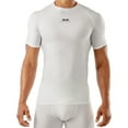 thumbnail image 1 of McDavid Sport Short Sleeve Compression Shirt, Adult Men's Small, White, 1 of 8