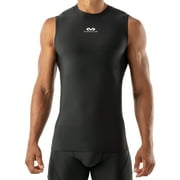 McDavid Sport Sleeveless Compression Tank Shirt, Adult Mens Medium, Black