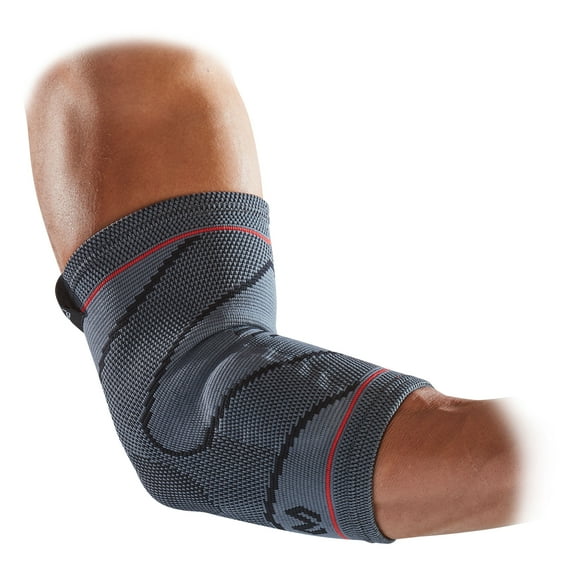 McDavid Sport Compression Elbow Sleeve, Adult, S/M, Unisex, Black, Single Sleeve