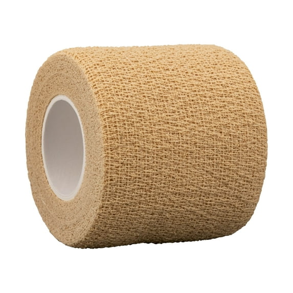 McDavid Sport Self-Stick Sports Tape, Single Roll, Tan, Not Precut