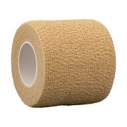 McDavid Sport Self-Stick Sports Tape, Single Roll, Tan, Not Precut